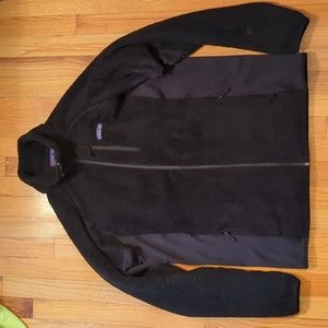 Patagonia R2 Fleece Jacket Black Men's Large